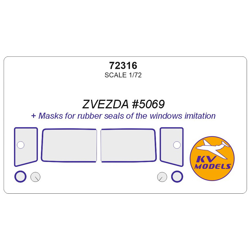 72316 KV Models 1/72 ЗРПК 9к6 (ZVEZDA #5069)