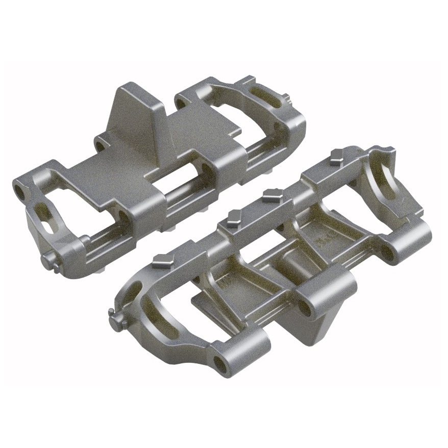 EL35017 GE Models 1/35 Наборные траки тип 3B Winterketten обрезанный