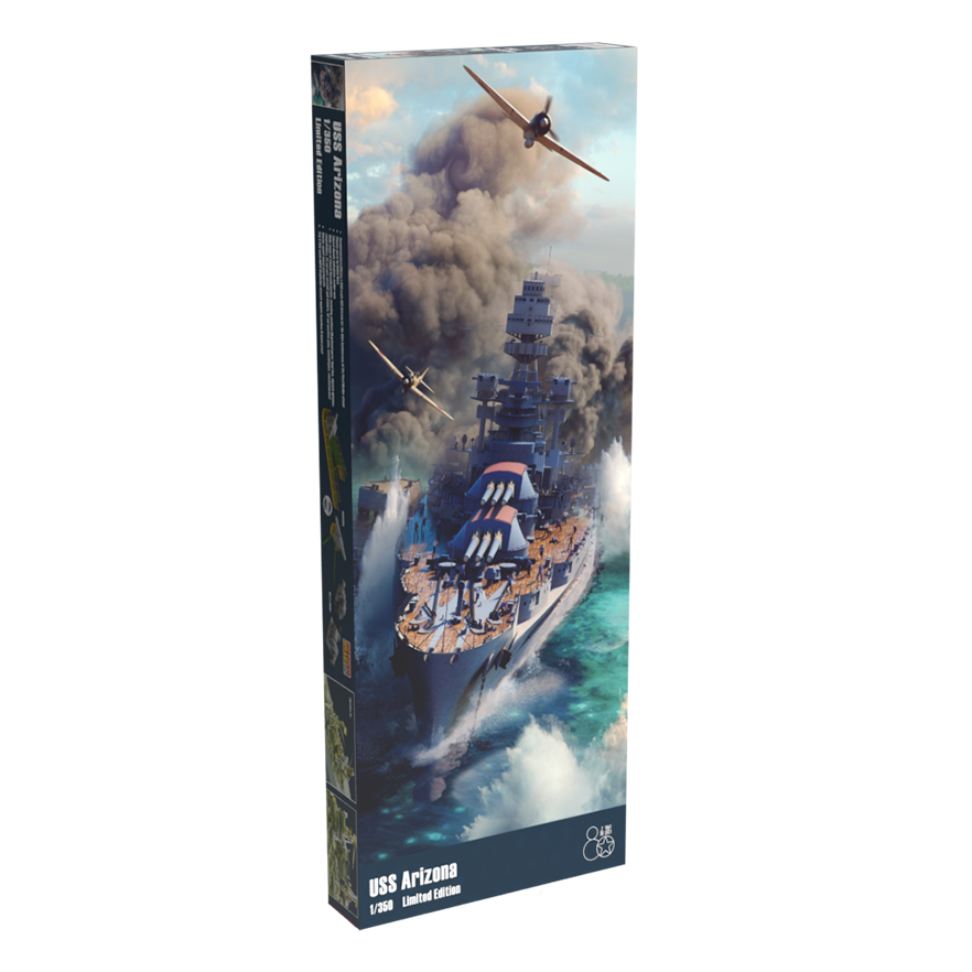 LN01 Eduard 1/350 Battleship USS Arizona (BB-39)