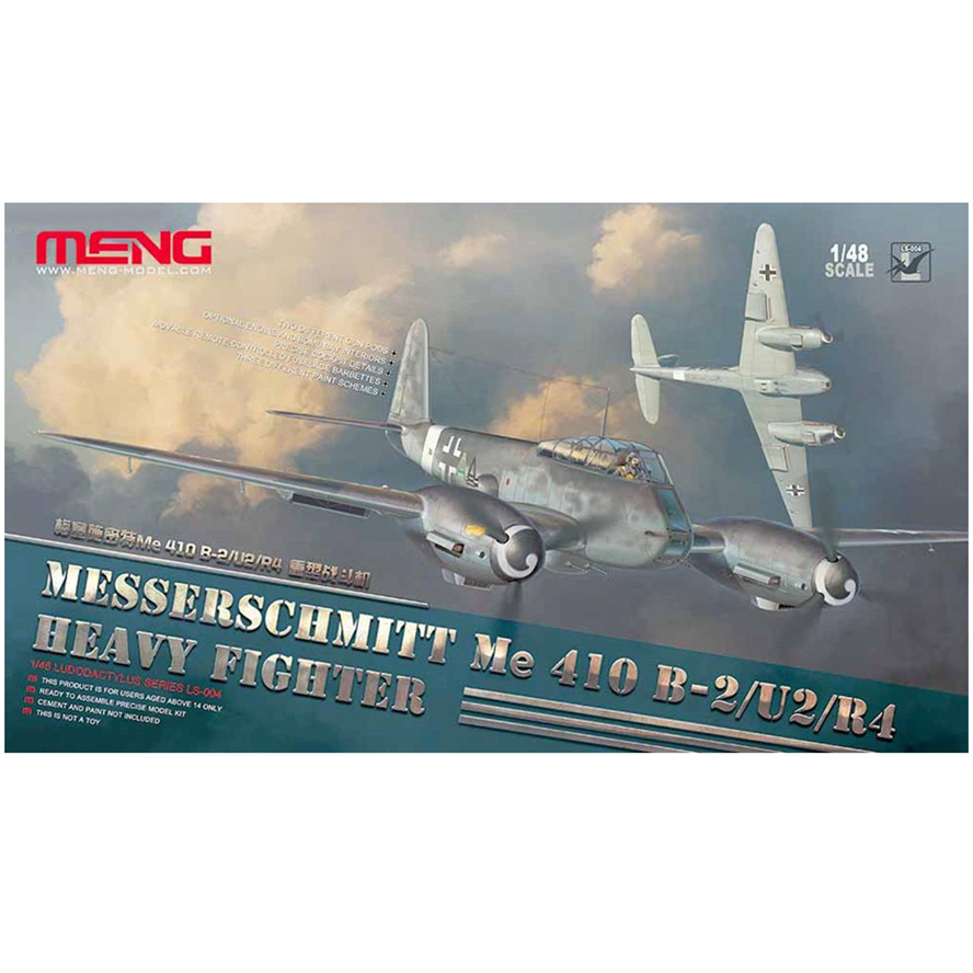 LS-004 Meng 1/48 Messerschmitt Me-410 B-2/U2/R4 Heavy Fighter