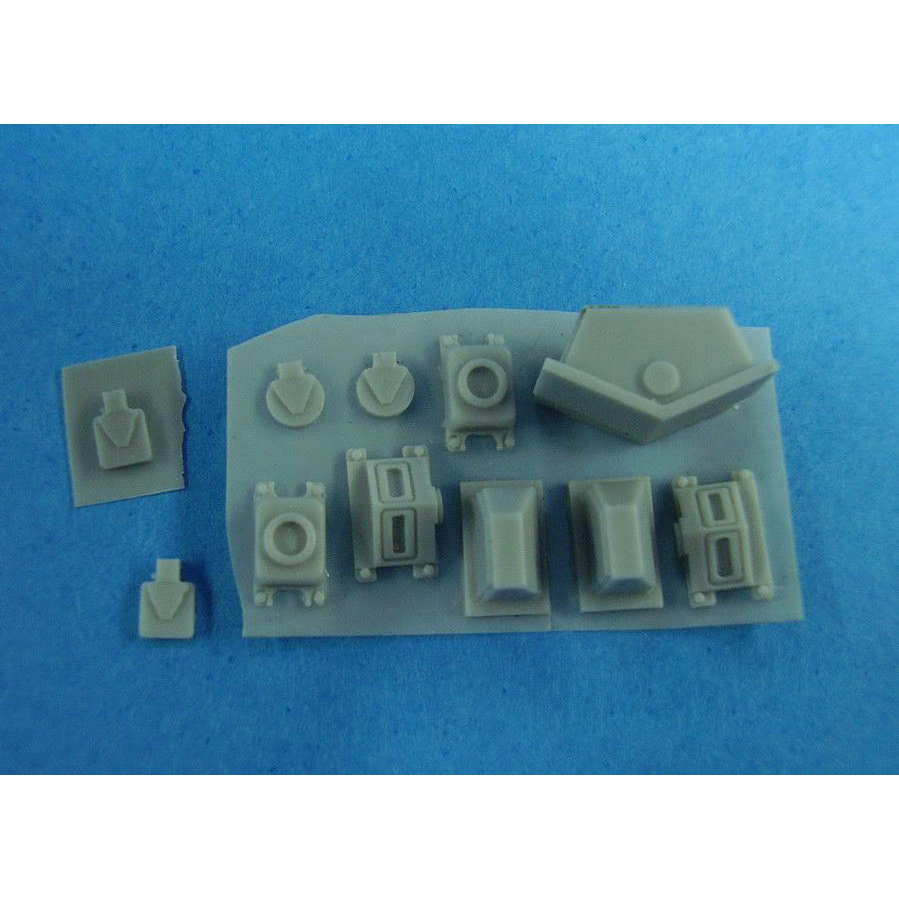 RC319-8 Model Point 1/35 Sensors OR, coarse and fine (10 items) for 90 tank models
