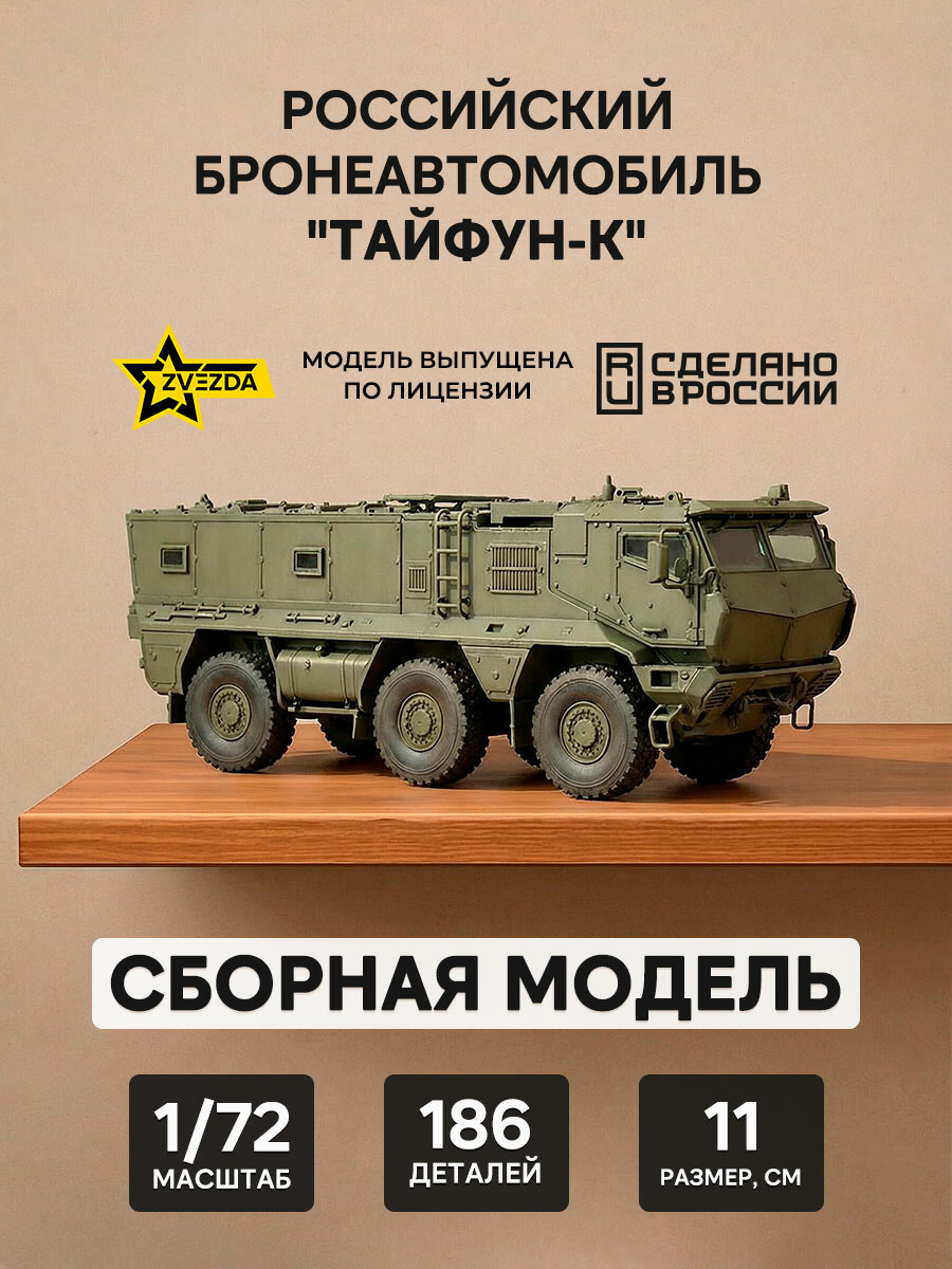 5075 Zvezda 1/72 Russian armored car 