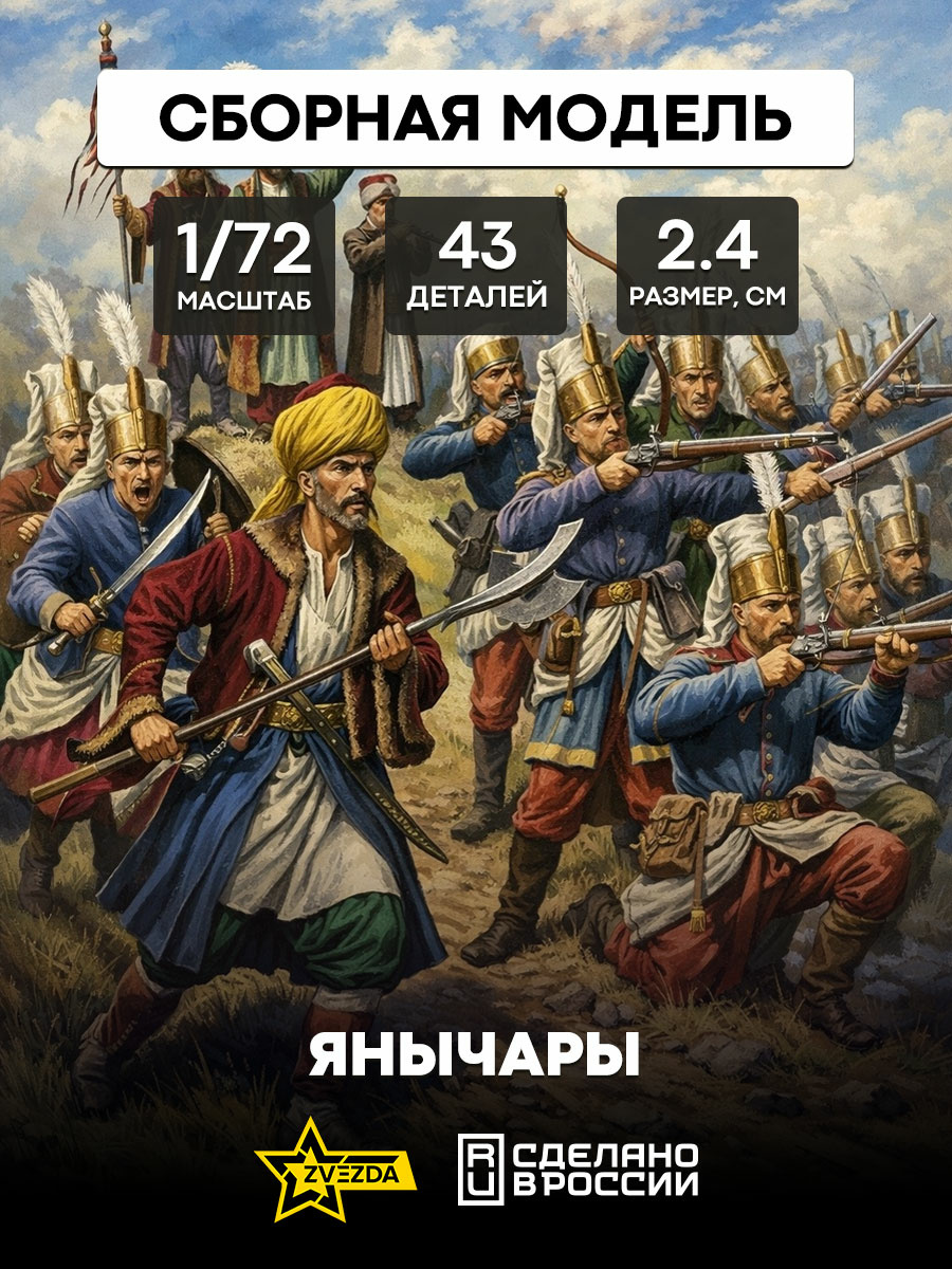 Zvezda 8050 The Janissaries 1/72