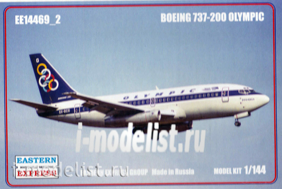 14469-2 Eastern Express 1/144 scales the Plane Boeng 737-200 OLIMPIC