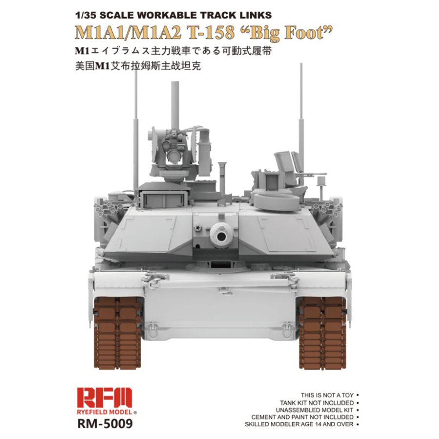 RM-5009 Rye Field Model 1/35 M1A1/M1A2 T-158 