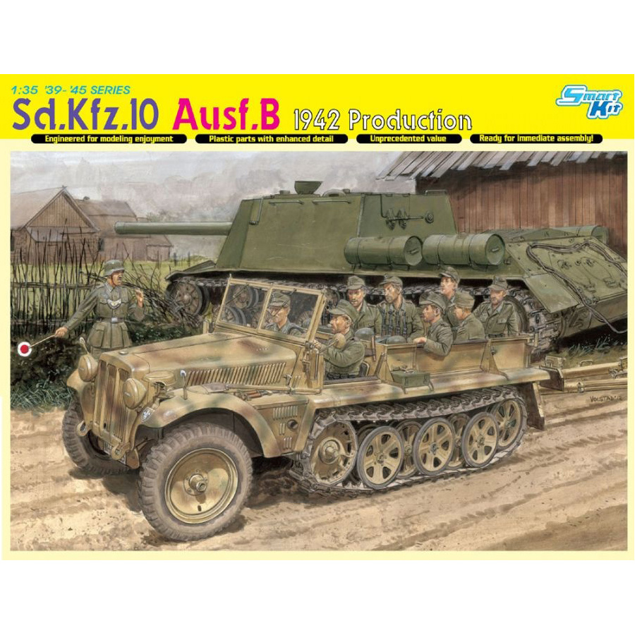 6731 Dragon 1/35 Sd.Kfz.10 Ausf.B 1942 Production