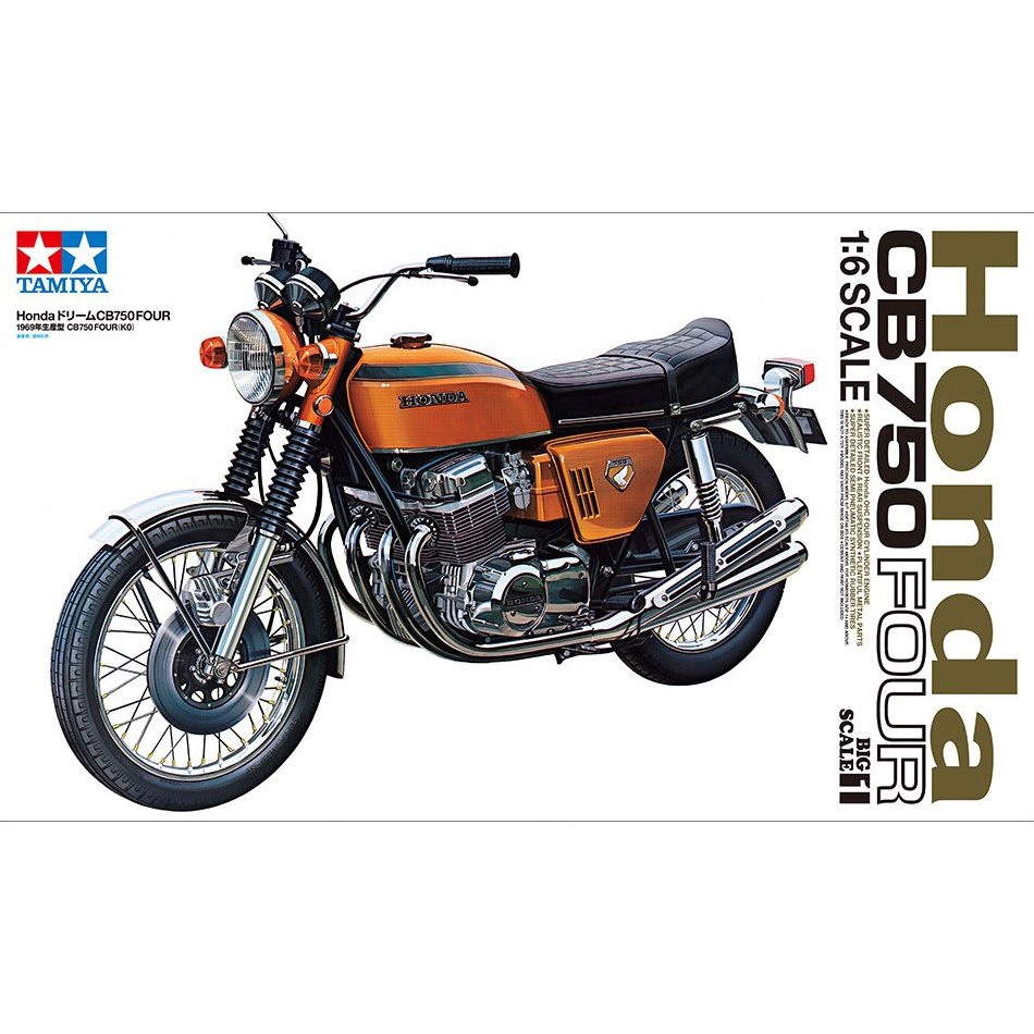 16001 Tamiya 1/6 Motorcycle Honda Cb750 Four