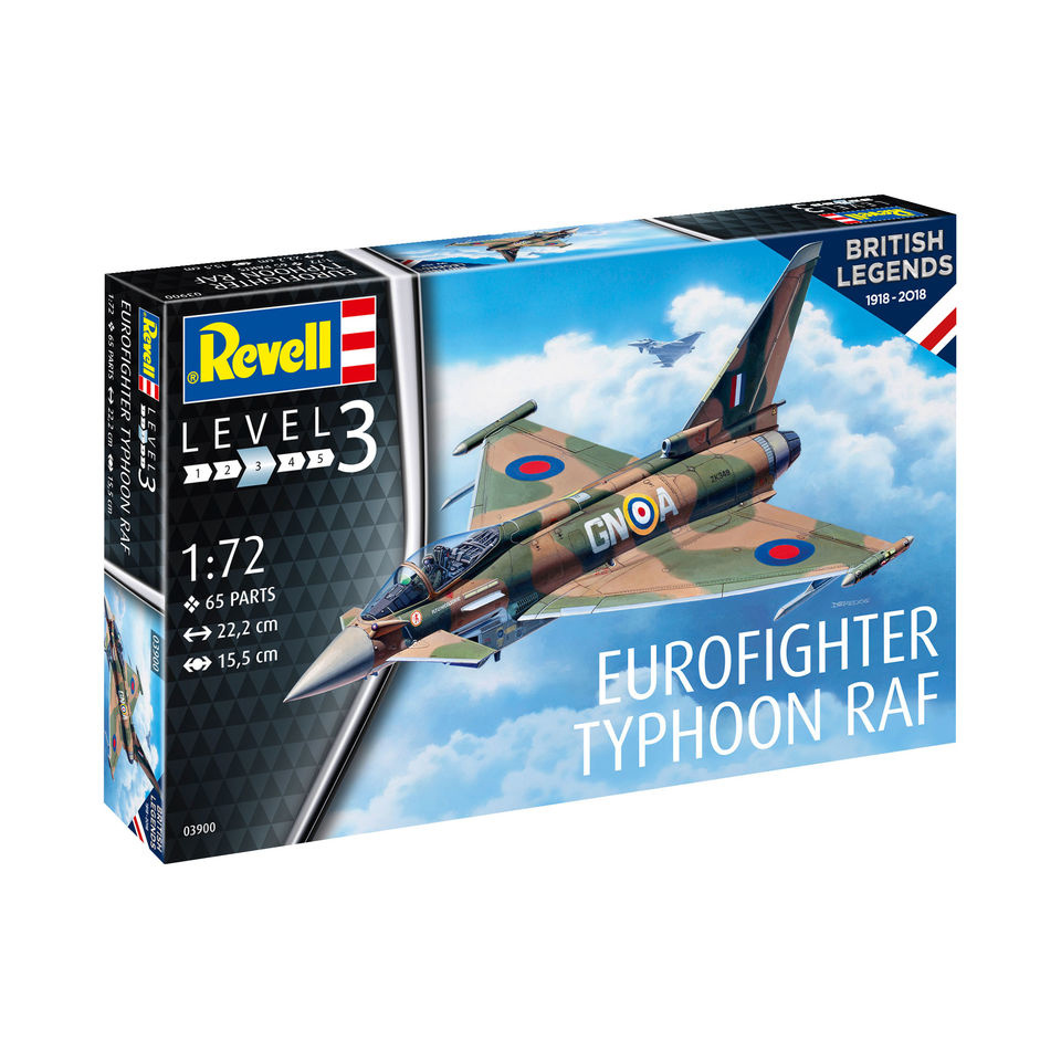 03900 Revell 1/72 100 years RAF: Eurofighter Typhoon