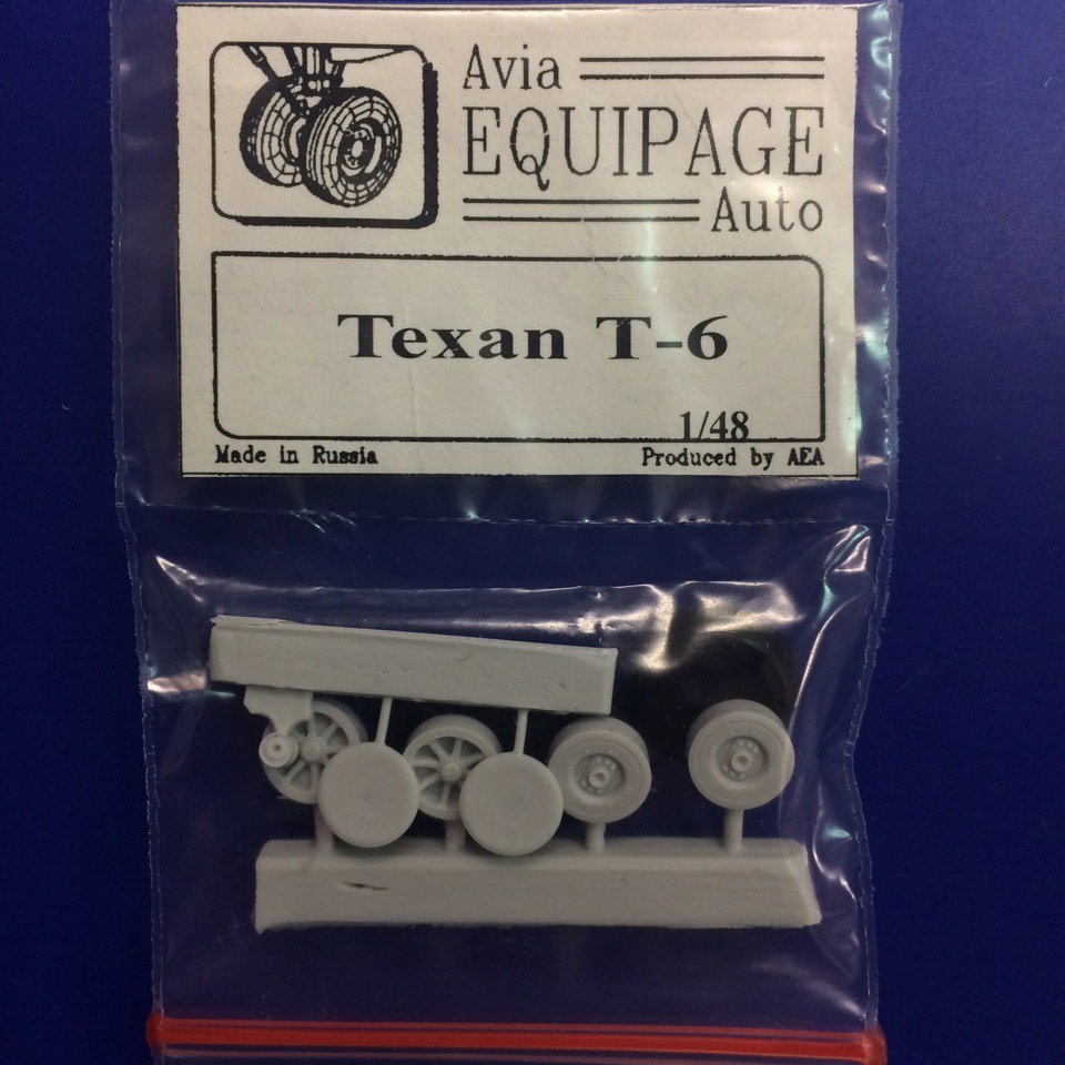 EQB48024 Crew 1/48 Rubber wheels for Texan T-6