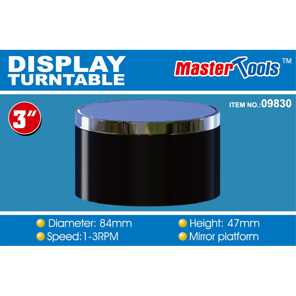 09830 Master Tools Rotating platform 84 x 47 mm maximum weight 120 g