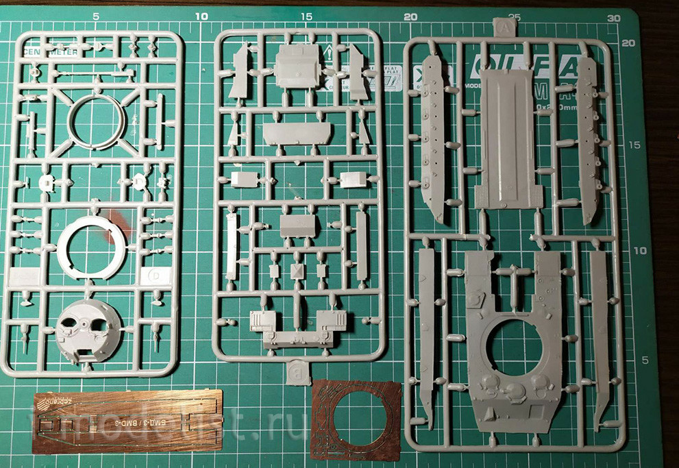 71120 Zebrano 1/72 Russian combat vehicle landing BMD-3