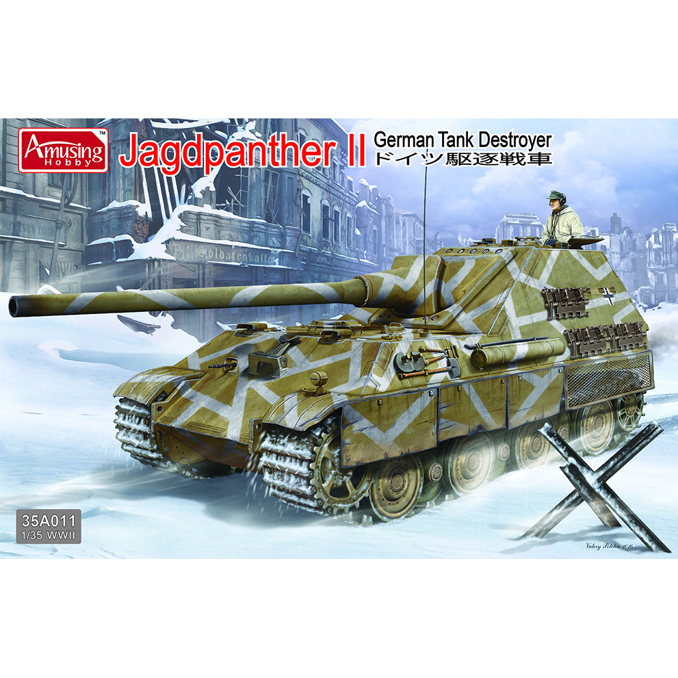 35A011 Amusing Hobby 1/35 German Tank Destroyer Jagdpanther II
